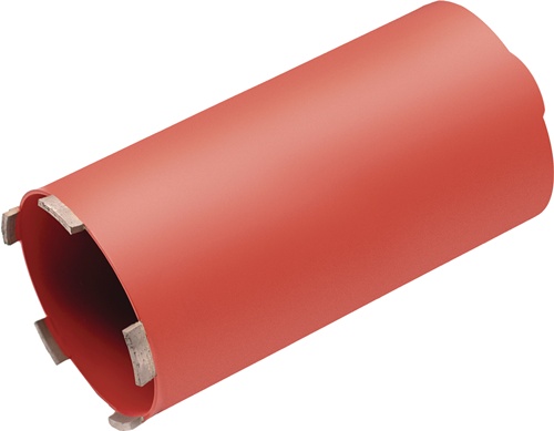 TECWERK Diamantbohrkrone TROCKEN D.82mm L.165mm 1-tlg.Sgmt-Anz.4 1/2 Zoll 