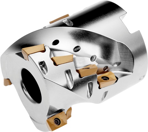 Walzenstirnfräser ISO 32J2R65E04-SAD11E47-C Schneid-D.32mm Rechtslauf PRAMET
