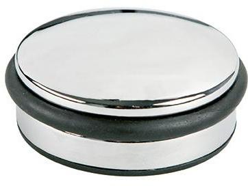 ALCO Türstopper 2850 10x4cm 1000g Metall/Gummi chrom