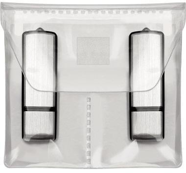 Veloflex USB Stick-Hülle 2256010 10x10cm PP transparent 5 St./Pack