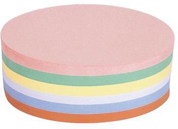 magnetoplan Moderationskarte 112501710 rund 140mm sort. 250St.