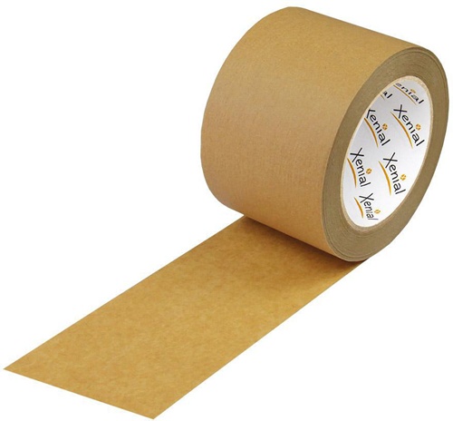 Klebeband Breite 75mm Länge 50m Stärke 130µ Papier braun XENIAL