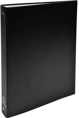 Exacompta Ringbuch 51371E DIN A4 PP 4Ringe 30mm schwarz