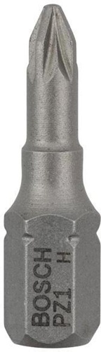 Bosch Schrauberbit Extra-Hart ISO1173 C6.3 PZ 1 L.25mm 1/4Zoll-Außen-6kt 25St.