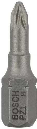 Bosch Schrauberbit Extra-Hart ISO1173 C6.3 PZ 1 L.25mm 1/4Zoll-Außen-6kt 25St.