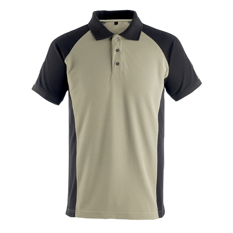 MASCOT Poloshirt BOTTROP hellkhaki/schwarz (50569-961)