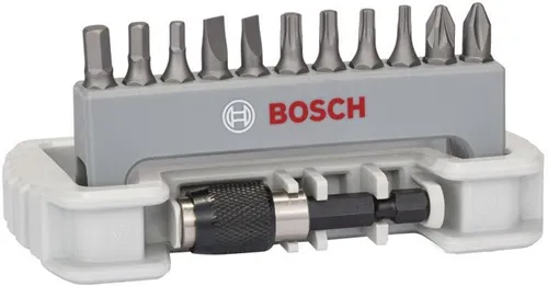Bosch Schrauberbit-Set Extra-Hart 11tlg.PH/PZ/T/S/HEX L.25mm m.Bithalter