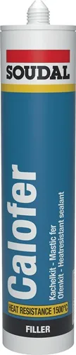 Abdichtungskitt Calofer 300ml Kartusche anth.SOUDAL