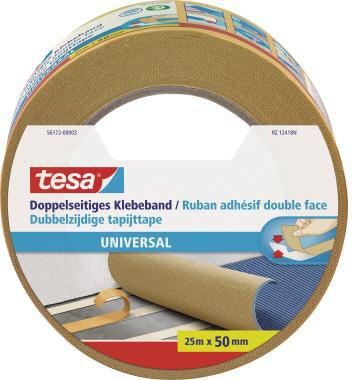 Klebeband beidseitig klebend Polypropylen weiß TESA