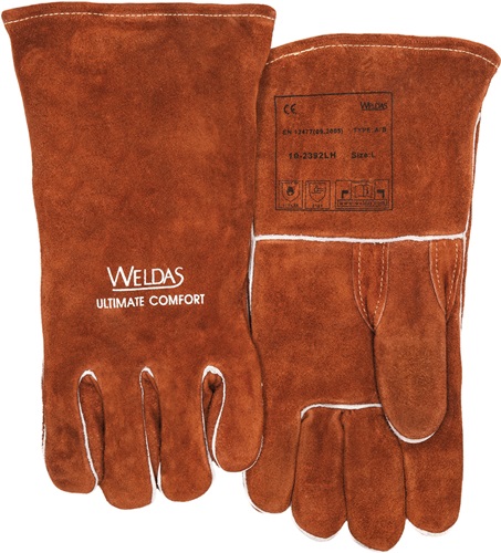 Schweißerhandschuhe EN 388, EN 12477 PSA-Kategorie II 5 Paar WELDAS