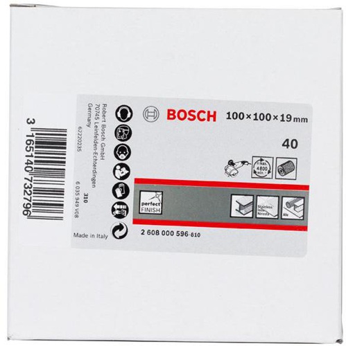 Bosch Lamellenschleifwalze DxL 100x100mm Körnung 40 Spannschaft 19mm