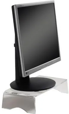 BakkerElkhuizen Monitorständer Q-Riser 90 BNEQR90 glasklar