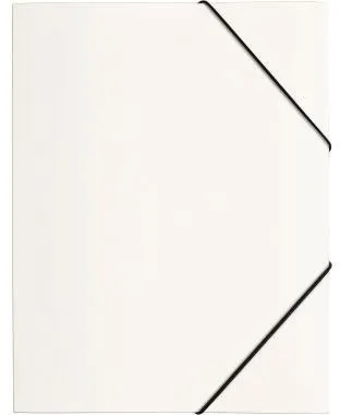 PAGNA Gummizugmappe 21613-02 DIN A4 PP 3Klappen weiß