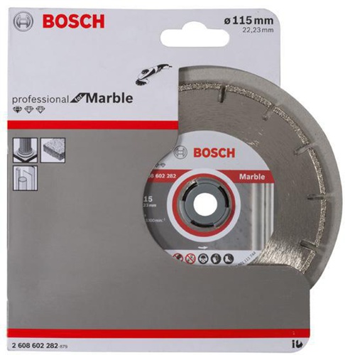 Bosch Diamanttrennscheibe Standard for Marble D.115mm Bohrungs-D.22,23mm