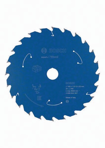 Bosch Kreissägeblatt Expert Wood AD165mm Z.24 WZ Bohr.20mm Schnitt-B.1,5mm