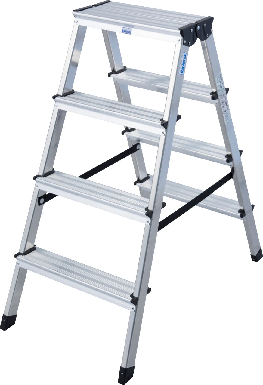 Krause MONTO Dopplo Stufen-Doppelleiter 2x4 Stufen
