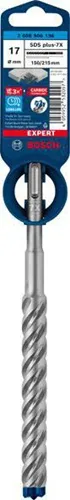 Bosch Hammerbohrer Expert SDS plus-7X D.17mm Arbeits-L.150mm L.215mm