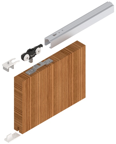 Schiebetürsystem MK-L 80 80kg HLT ab 20mm Kompletts.HELM