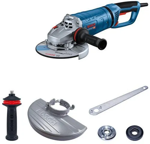 Bosch Winkelschleifer GWS-27-180 JR Abgabe-L.2700W Drehz.6500 1/min D.180mm M14