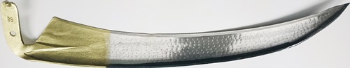 Reichsformsense L.600mm handgeschmiedet geschliffen,pol.ESW