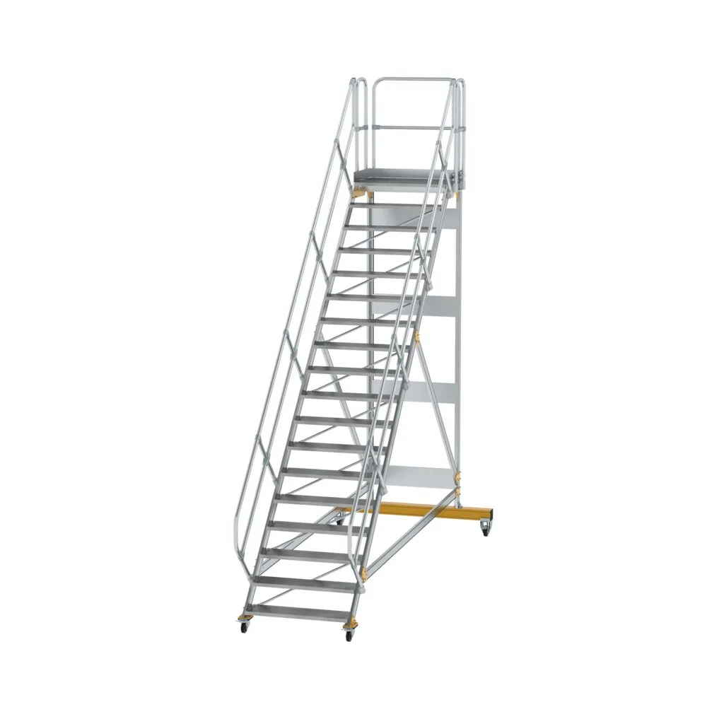 MUNK Plattformtreppe Aluminium,Stahl verzinkt