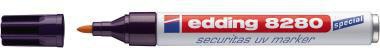 edding Uv-Marker 8280 4-8280100 farblos Schaft weiß