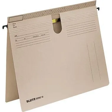 Leitz Hängehefter SERIE 18 18140085 A4 Manilakarton grau 50 St./Pack.