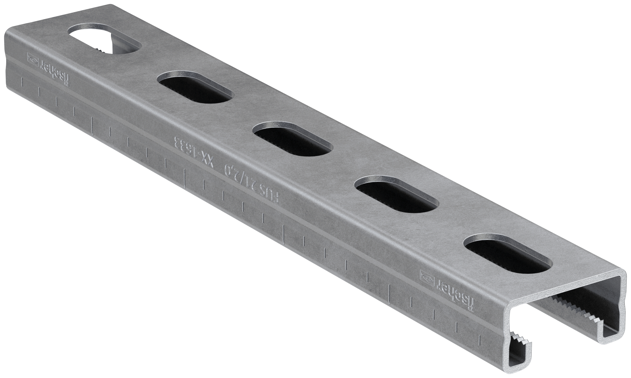 fischer Montageschiene FUS 21/2,0 - 3 m feuerverzinkt