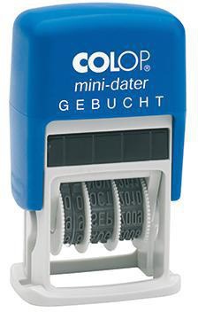 Datumstempel COLOP® mini-dater 160/L 25 x 12 mm (B x COLOP