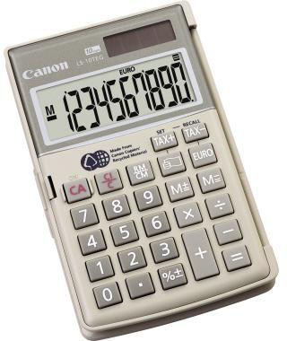 Canon Taschenrechner LS-10TEG 4422b002 10Zeichen silber