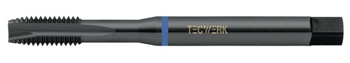 Maschinengewindebohrer DIN 371B VA M4x0,7mm HSS-Co nitr.u.vapor.6H TECWERK