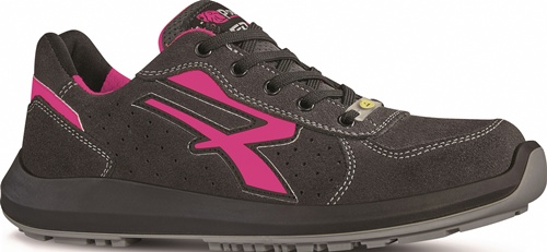 Damensicherheitsschuh RU20156 ELECTRA Gr.37 W.9 schwarz/pink S1PS FO SR ESD