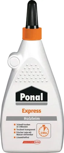 Holzleim Express 225g EN 204: D1,D2 Flasche PONAL