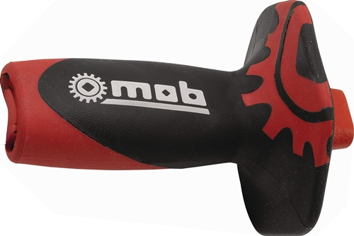 Meißelhandschutz L.115cm hermoplastischer Gum.f.flachovale u.achtkantige Meißel