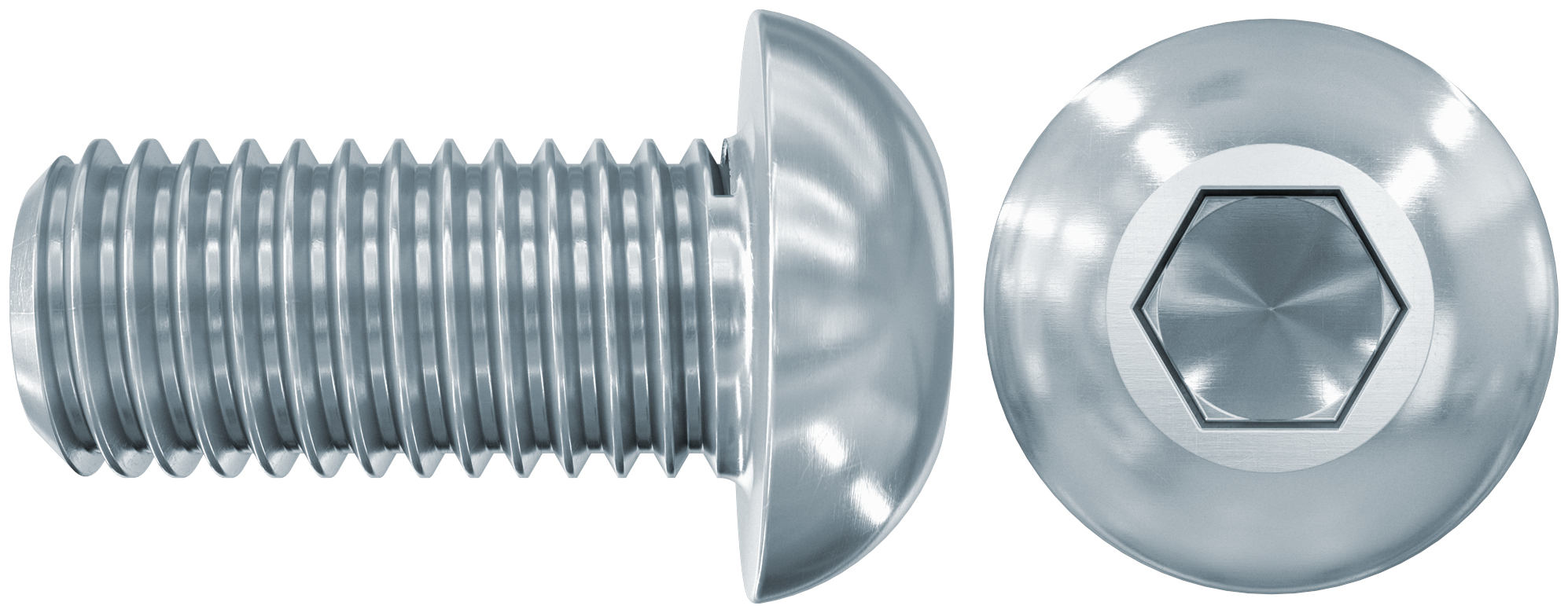fischer Linsenkopfschraube LKS M12x25 A2