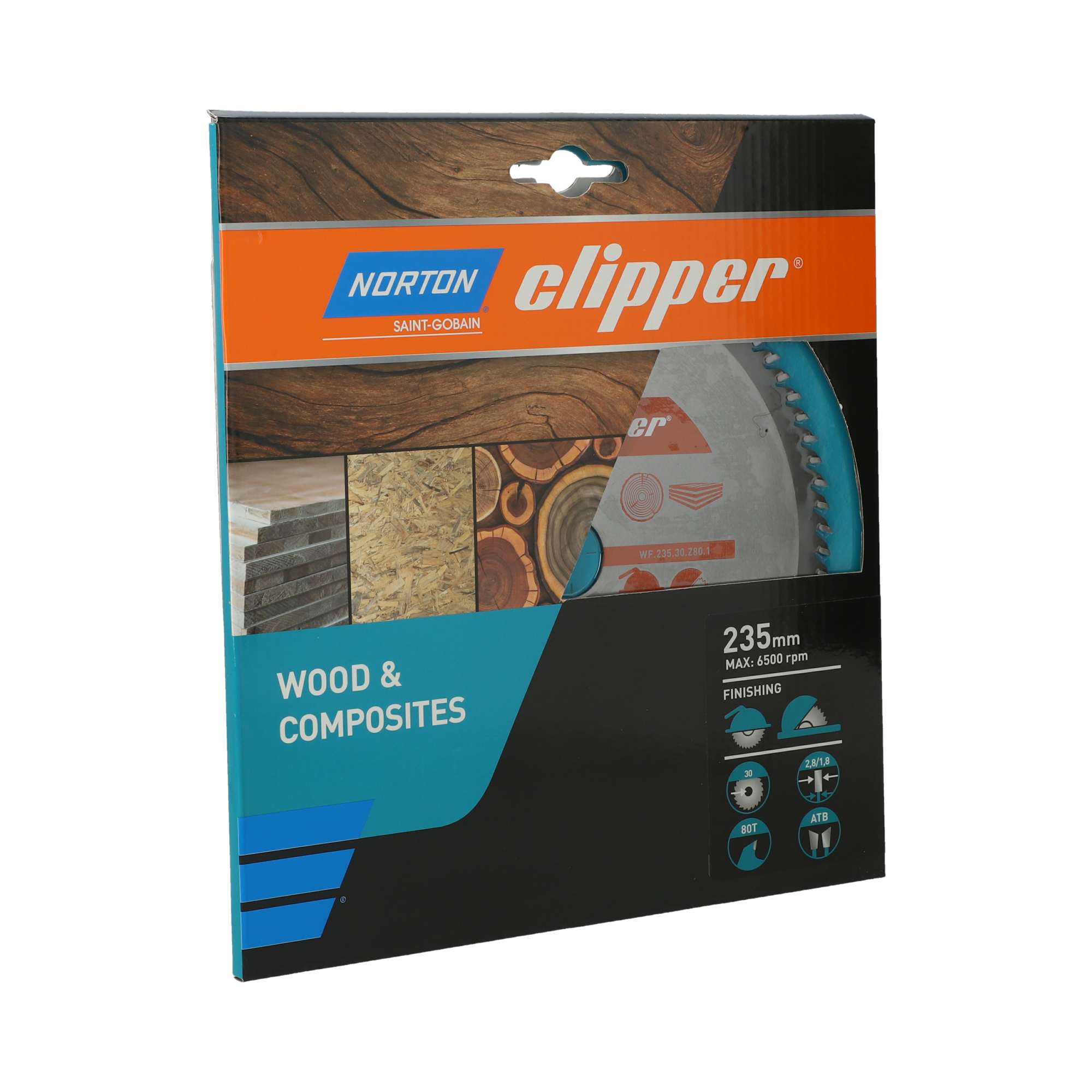 Norton Clipper Tischkreissägeblatt Pro Wood Finishing
