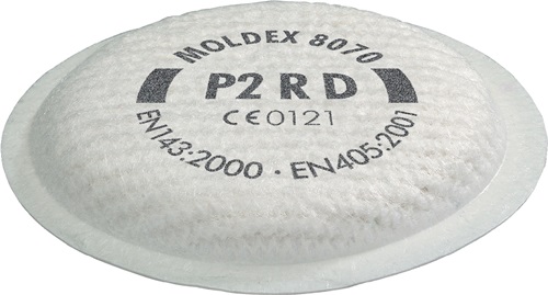 Partikelfilter 807001 EN 143:2021 P2 f.Ser.8000 MOLDEX