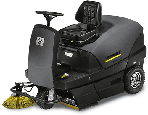 Kärcher Kehrsaugmaschine KM 100/100 R G Leistung 6,7kW Benzinmotor Flächenl.8000m2/h