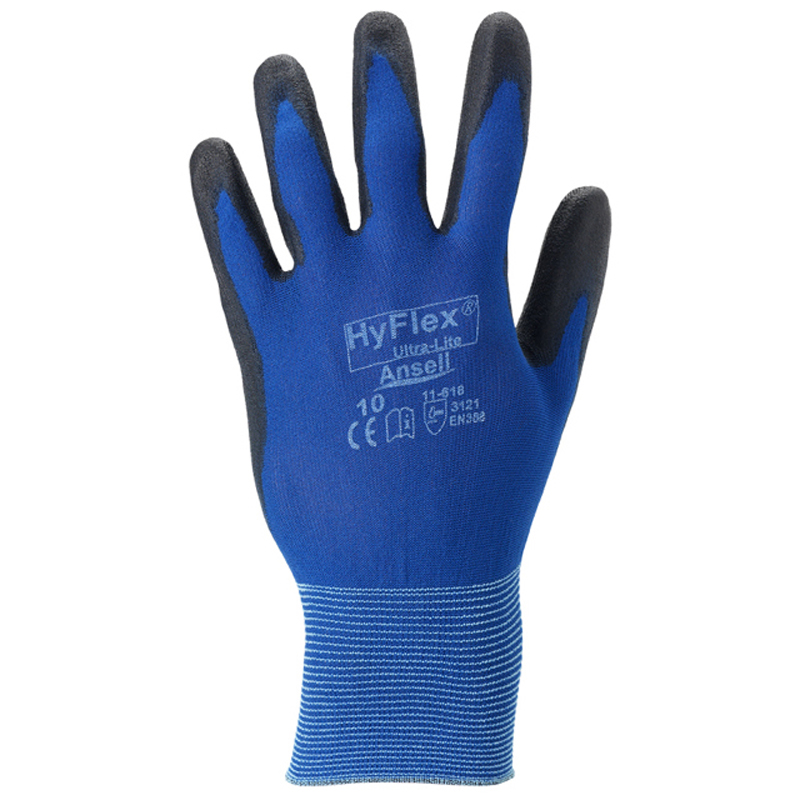 ANSELL Schutzhandschuh super leicht HYFLEX blau (11-618)