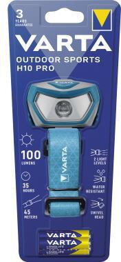 Varta Stirnlampe Outdoor Sports H10 Pro 16650101421 LED