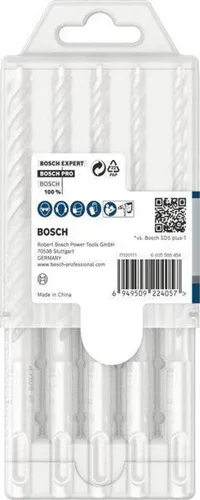 Bosch Hammerbohrer PRO 5tlg. D.6-10mm Arbeits-L.100mm SDS plus-5X
