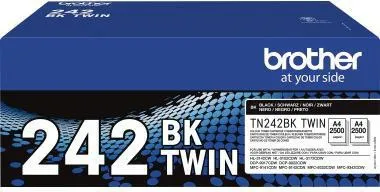 Brother Toner TN242BKTWIN 2.500Seiten schwarz 2 St./Pack.