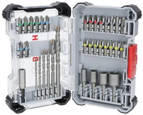 Bosch Bohrer-Bit-Set Extra Hard CYL-3 35tlg. L.25-150mm PH/PZ/SL/HEX/TH