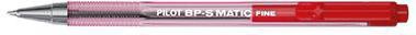 PILOT Kugelschreiber BP-S MATIC 2026002 F Druckmechanik rot
