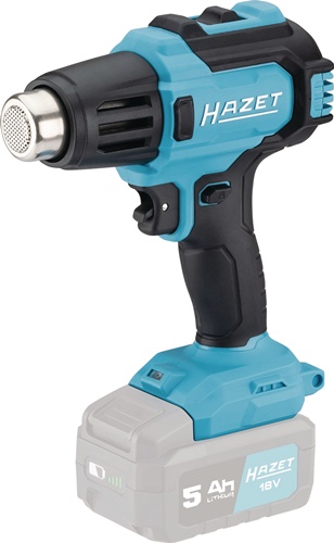 Akku-Heißluftgebläse 9590-10 18V 260-530GradC 200l/min HAZET