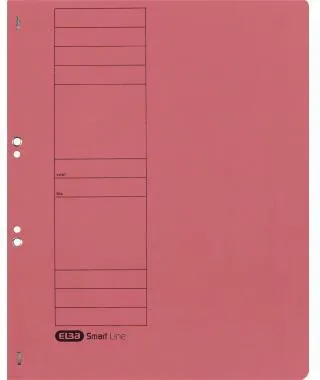 ELBA Ösenhefter 100551875 DIN A4 kfm./Amtsheftung rot