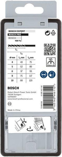 Bosch Holzspiralbohrer-Set 