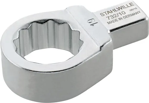 Ringeinsteckwerkzeug 732/10 22 SW 22mm 9x12mm CR-A-STA STAHLWILLE