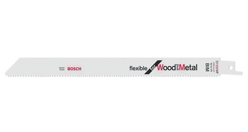 Bosch Säbelsägeblatt S 1122 VF L.225mm B.19mm TPI 10-14 1,8-2,6mm 25 St./Karte