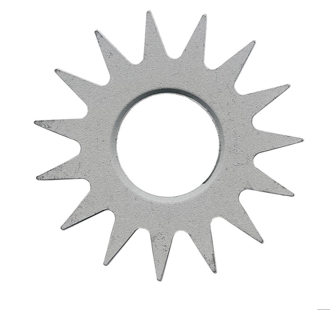 EIBENSTOCK Frässterne, spitz 16 Stück inkl. Bolzen EPF 1503